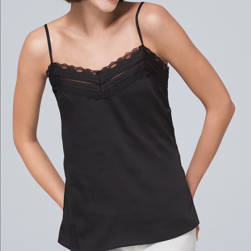 White House Black Market Lace Cami (NWT)